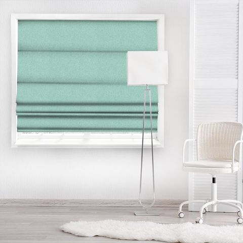 Melody Mineral Blue Made To Measure Roman Blind