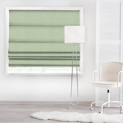 Melody Sage Green Made To Measure Roman Blind