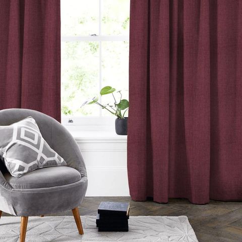 Rye Rosewine Made To Measure Curtain