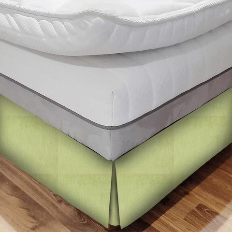 Seabrook Pistachio Bed Base Valance