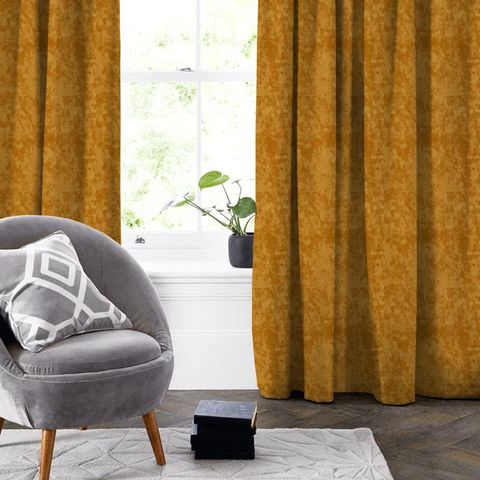 Volante Golden Glow Made To Measure Curtain
