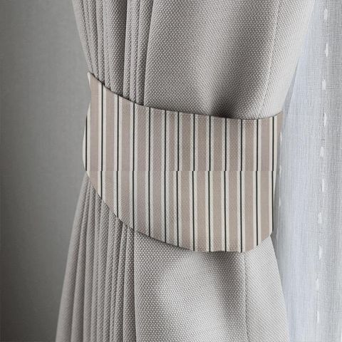 Arley Stripe Linen Tieback