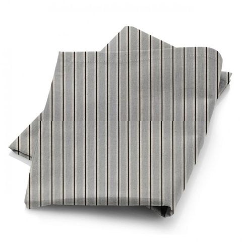 Arley Stripe Silver Fabric