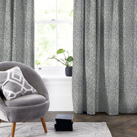 Ashley Indigo Made To Measure Curtain