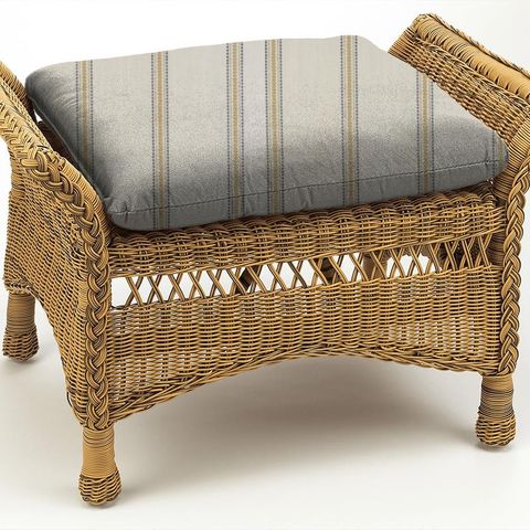 Bromley Stripe Moss Box Cushion