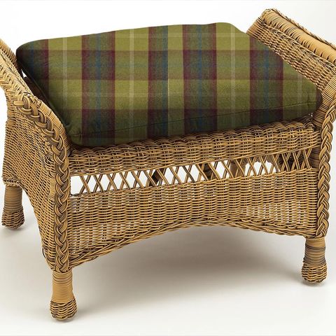 Balmoral Pistacio Box Cushion