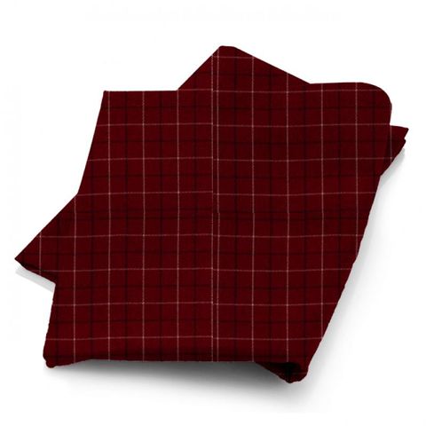 Bamburgh Rosso Fabric