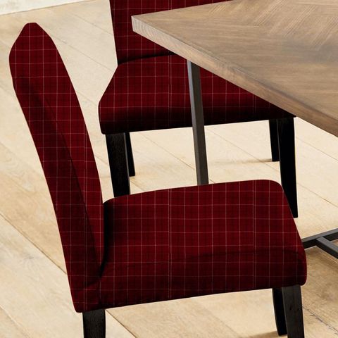 Bamburgh Rosso Seat Pad Cover