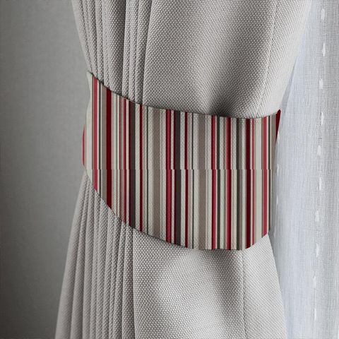 Goa Stripe Cherry Tieback