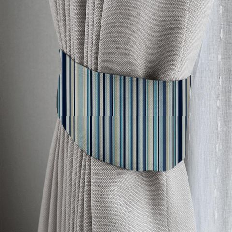 Goa Stripe Indigo Tieback