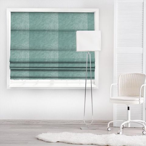 Allure Duckegg Made To Measure Roman Blind