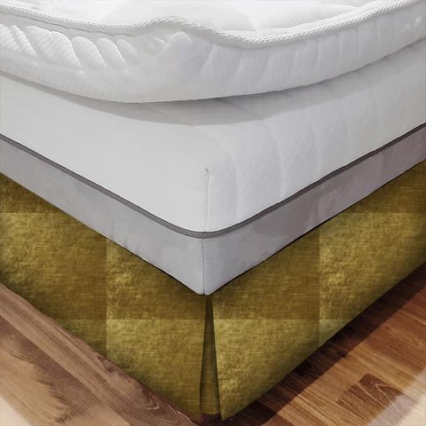Allure Gold Bed Base Valance