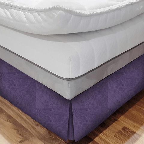 Allure Grape Bed Base Valance