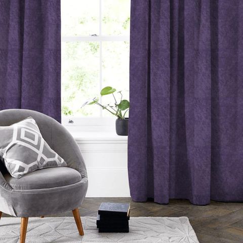 Allure Grape Made To Measure Curtain