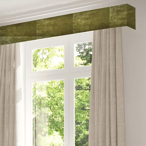 Allure Olive Pelmet