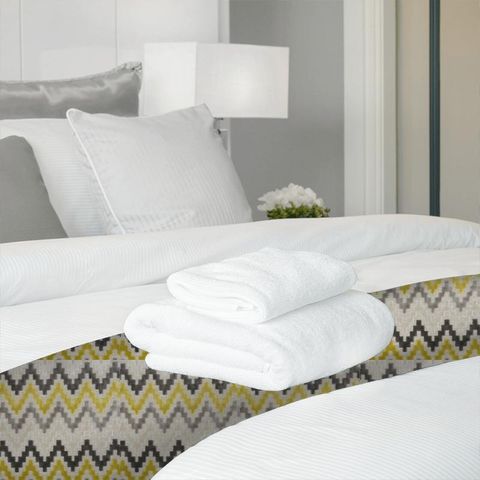 Empire Chartreuse Bed Runner