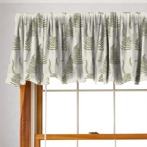 Lorelle Natural/Forest Valance