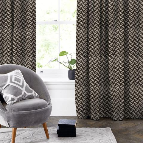 Madison Charcoal Made To Measure Curtain