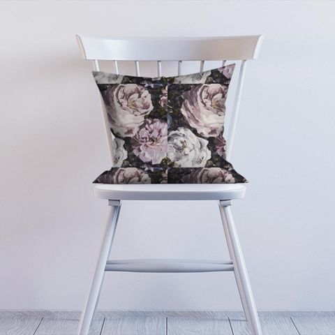 Floretta Blush/Charcoal Cushion