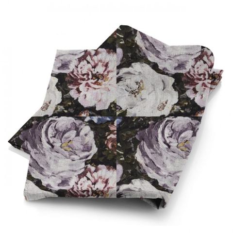 Floretta Heather/Ebony Fabric