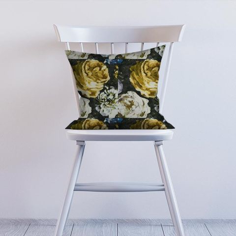 Floretta Mineral/Charcoal Cushion