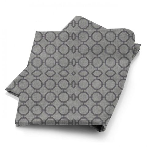 Glamour Charcoal Fabric