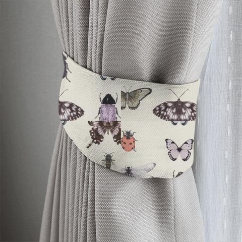 Papilio Heather/Ivory Tieback