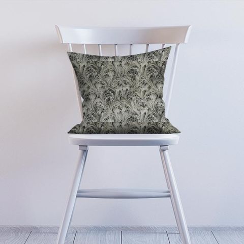 Pavone Charcoal/Natural Cushion