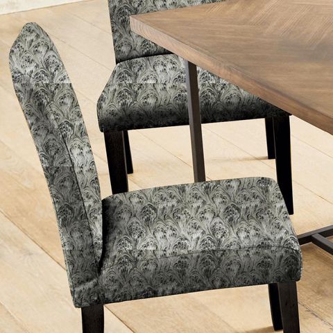 Pavone Charcoal/Natural Seat Pad Cover