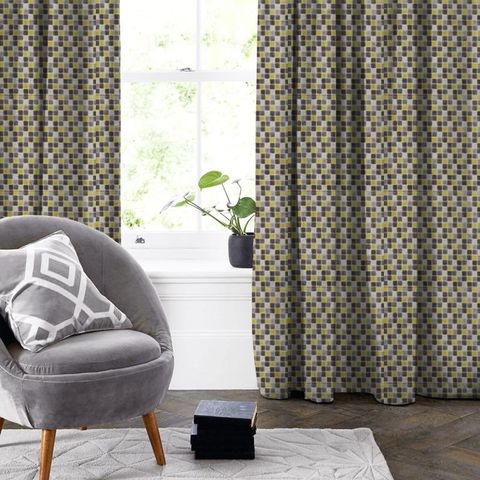 Tribeca Chartreuse Made To Measure Curtain