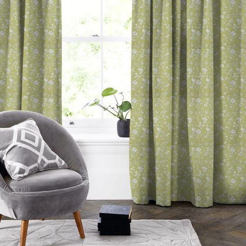 Etched Vine Fern Made To Measure Curtain