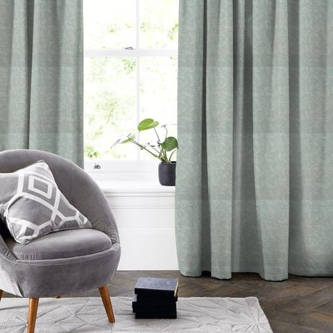 Harper Eau De Nil Made To Measure Curtain