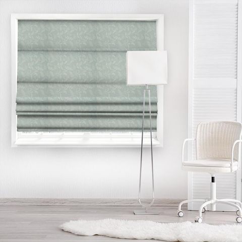 Harper Eau De Nil Made To Measure Roman Blind