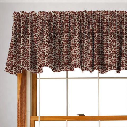 Orchard Birds Coral Valance