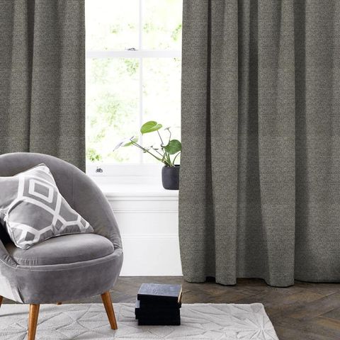Romany Charcoal Made To Measure Curtain