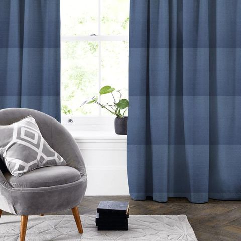 Canvas Denim Made To Measure Curtain