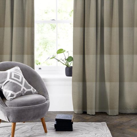 Canvas Putty Made To Measure Curtain