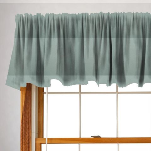 Canvas Seafoam Valance