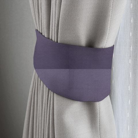 Canvas Violet Tieback