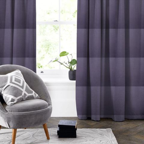 Canvas Violet Made To Measure Curtain