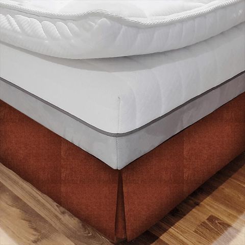 Madigan Cinnamon Bed Base Valance
