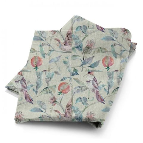 Colyford Loganberry Parchment Fabric