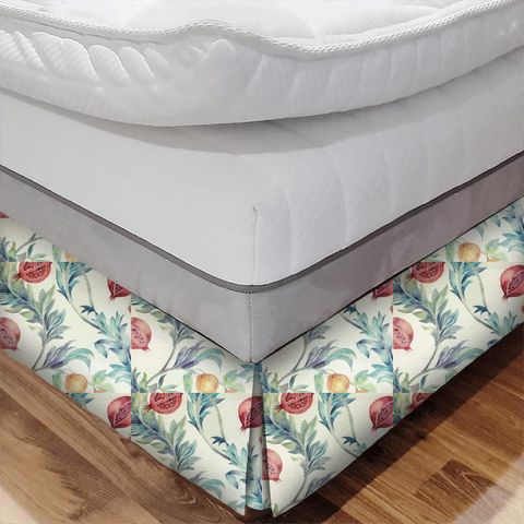 Weycroft Pomegranate Bed Base Valance