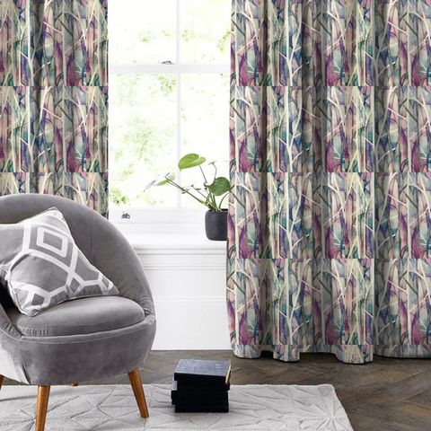 Woodbury Loganberry Made To Measure Curtain