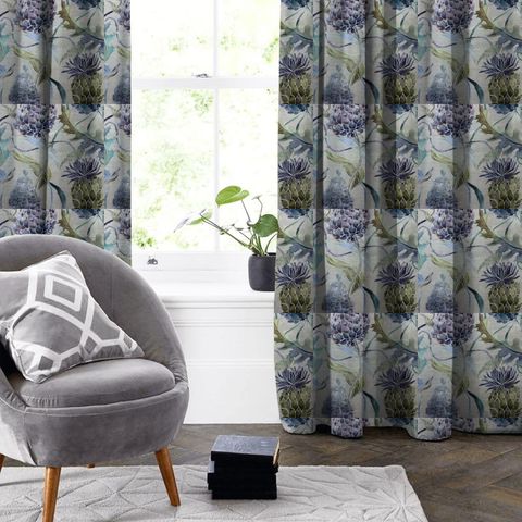 Meadwell Velvet Periwinkle Made To Measure Curtain