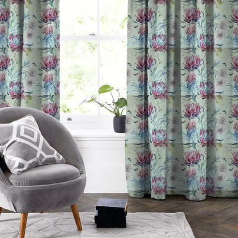 Moorehaven Loganberry Made To Measure Curtain