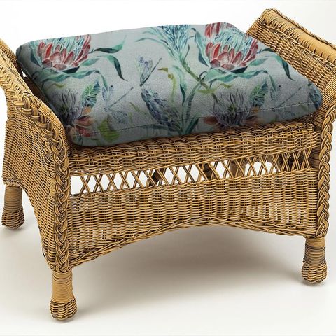 Moorehaven Pomegranate Silver Box Cushion