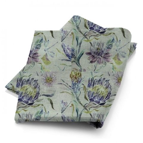 Moorehaven Velvet Periwinkle Fabric