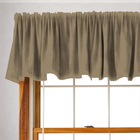 Luxor Velvet Tobacco Valance