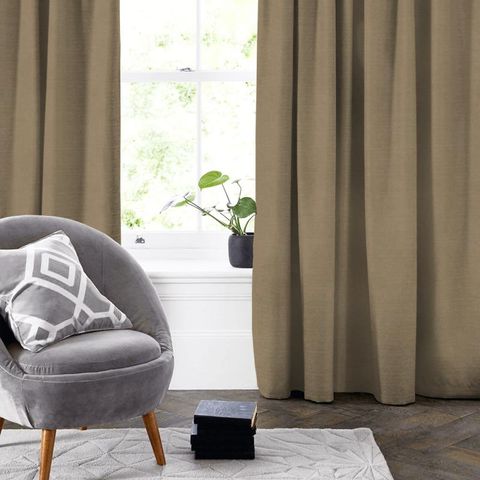 Luxor Velvet Tobacco Made To Measure Curtain